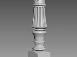 Baluster 3D Model