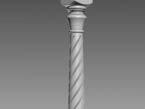 Baluster 3D Model
