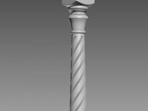 Baluster 3D Model