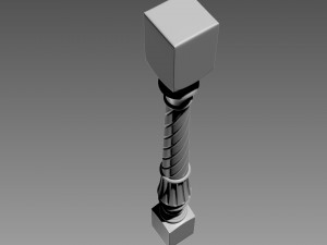 Baluster 3D Model