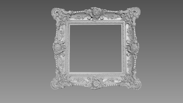 Frame 3D Model .c4d .max .obj .3ds .fbx .stl .blend 