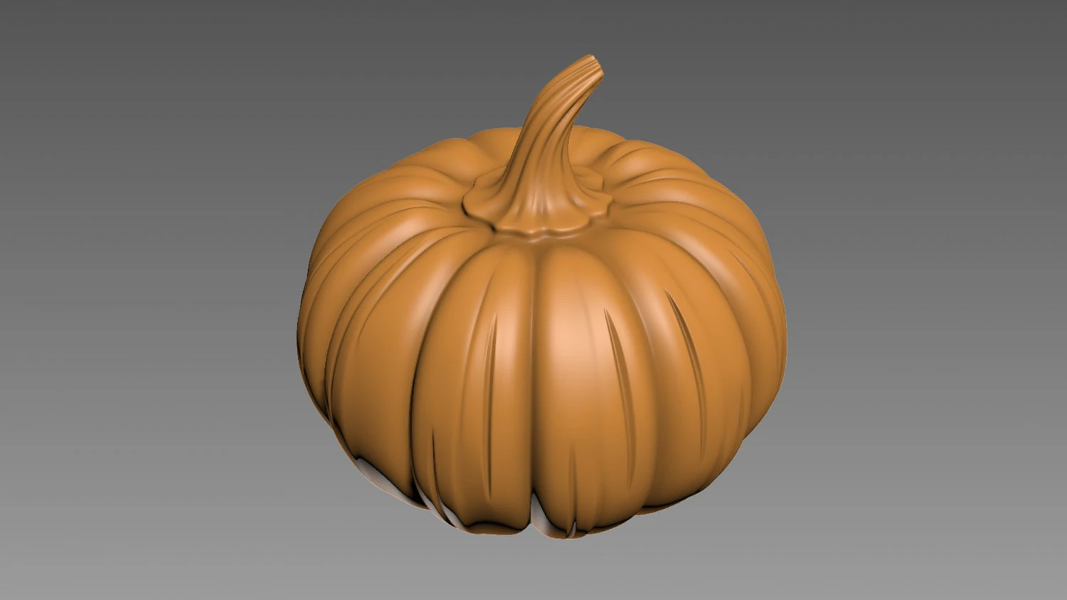 Pumpkin 3D Print Model .c4d .max .obj .3ds .fbx .stl .blend 