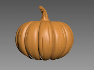 Pumpkin 3D Print Model