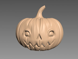 Pumpkin Halloween 3D Print Model
