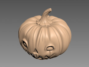 Pumpkin Halloween 3D Print Model