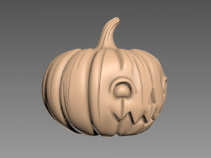 Pumpkin Halloween 3D Print Model