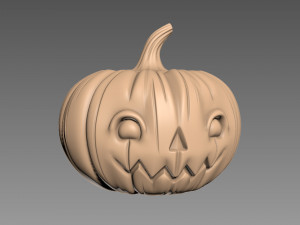 Pumpkin Halloween 3D Print Model