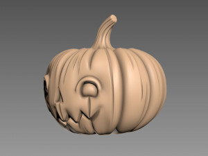 Pumpkin Halloween 3D Print Model