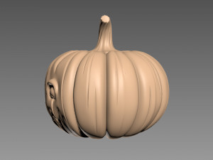 Pumpkin Halloween 3D Print Model
