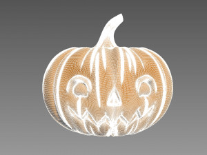 Pumpkin Halloween 3D Print Model