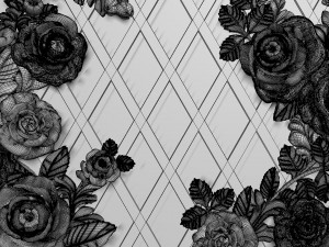 Roses Bas-relief 3D 模型