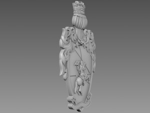 Coat of Arms Emblem 3D-Modell
