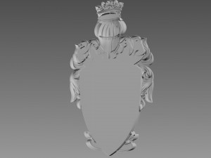 Coat of Arms Emblem 3D-Modell
