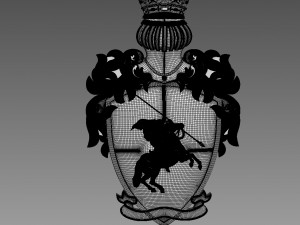 Coat of Arms Emblem 3D-Modell