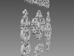 Decors for furniture Modèle 3D