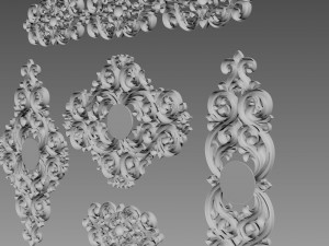 Decors for furniture Modèle 3D