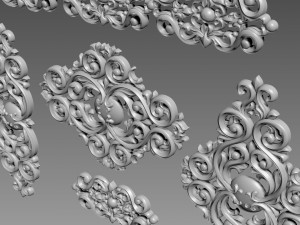Decors for furniture Modèle 3D