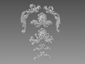 Decorative elements Modelo 3D