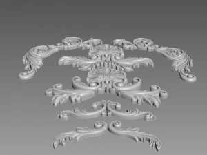 Decorative elements 3D Model