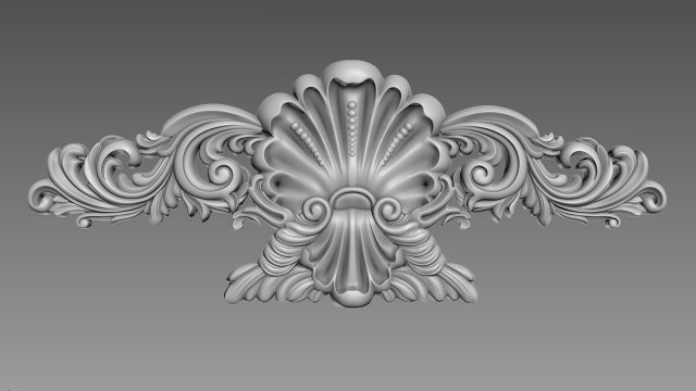 Decorative elements 3D Model .c4d .max .obj .3ds .fbx .stl .blend 