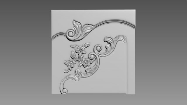Furniture panel 3D 模型 .c4d .max .obj .3ds .fbx .stl .blend