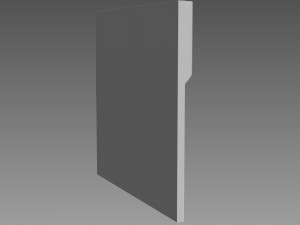 Furniture panel 3D 模型