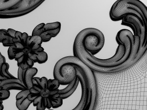 Furniture panel 3D 模型