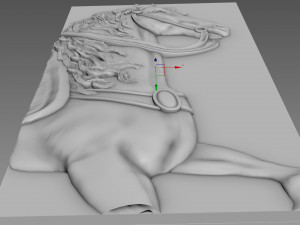 Horse Relief 3D Model