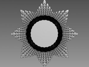 Emblem star 3D Model