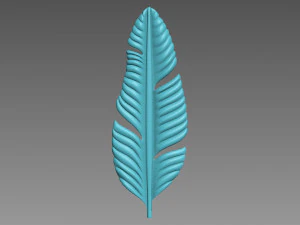 Feather 3D Print Model