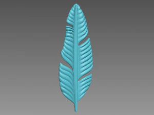 Feather 3D Print Model