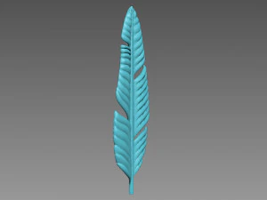 Feather 3D Print Model