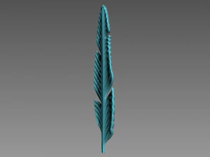 Feather 3D Print Model