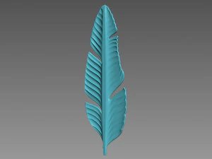 Feather 3D Print Model