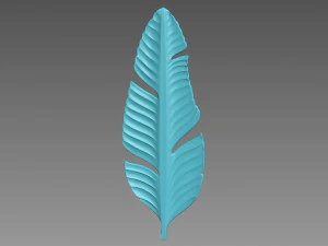 Feather 3D Print Model