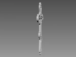 Cross bas-relief 3D Model