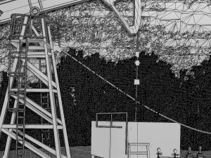 Буровая установка Релиф 3D Модель