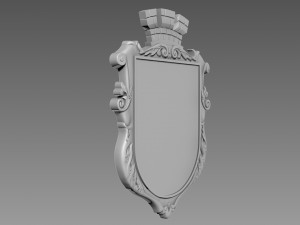 Coat of Arms Emblem Modello 3D