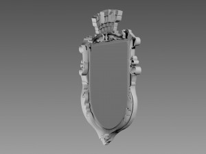 Coat of Arms Emblem Modello 3D