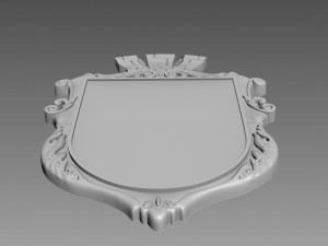 Coat of Arms Emblem Modello 3D