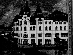 Grand Hotel Ukraine Dnipro 1914 Bas-relief 3D 모델