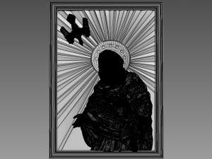 Virgin Mary and Holy Spirit 3D Model