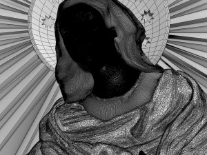Virgin Mary and Holy Spirit 3D Model