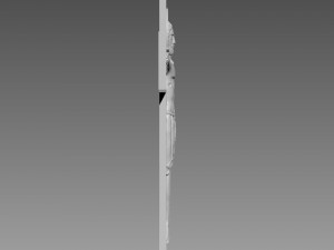 Jesus Crucifix Relief 3D Модель