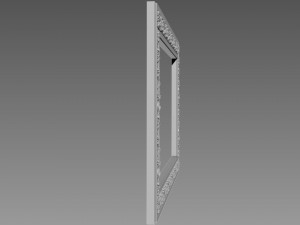 Frame Small Flowers 3D Model