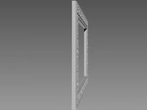 Frame Small Flowers 3D Model