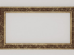 Frame Small Flowers 3D Model