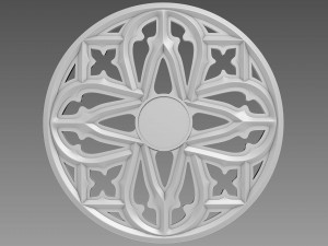 Lattice Decor Relief 3Dモデル