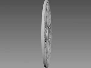 Lattice Decor Relief 3D Model