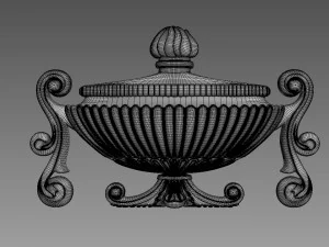 Amphora Relief 3D Model